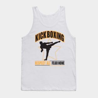 Kickboxing - fear none Tank Top